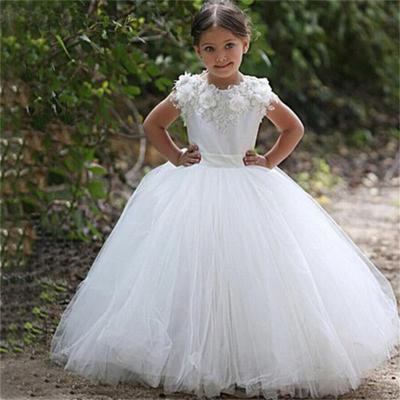 2015 First Communion Dress, Wedding Party Dress, Flower Girls Dress, Girl Pageant Dress, Cheap Kids Dress For Party 