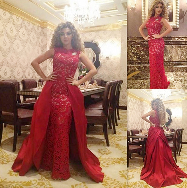 Prom Dress with Detachable Skirt